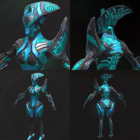 Artstation Maharliqa Banshee Skin For Warframe Tennogen Lendel Fajardo Warframe Tennogen