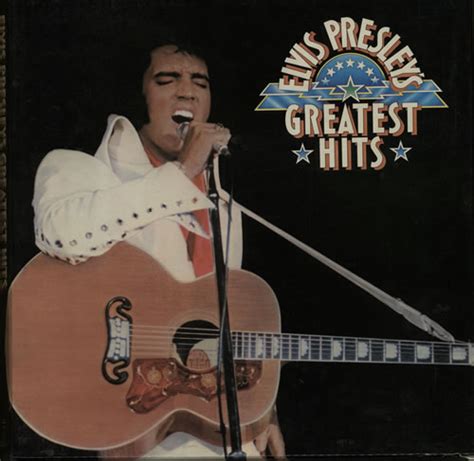 Elvis Presley Greatest Hits Lp Box Uk Vinyl Box Set