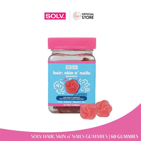 SOLV 3 In 1 Beauty Gummies (60 gummies) – Beauty Go Round