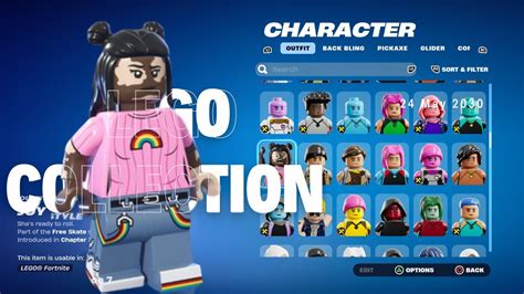 LEGO FORTNITE MODE EARLY ACCESS MY ENTIRE LOCKER COLLECTION YouTube