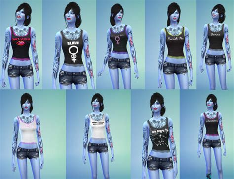 Sheer Lesbian Kinky Slutty Tank Tops Accessories Makeup Loverslab