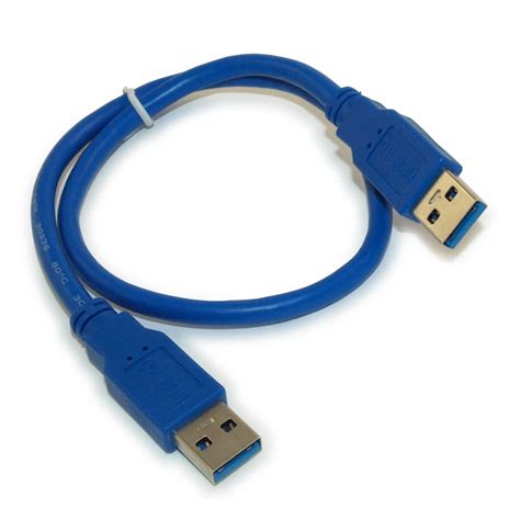 1 5ft USB 3 2 Gen 1 SUPERSPEED 5Gbps Type A Male To A Male Cable