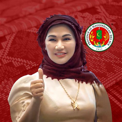 Gov Mariam S Mangudadatu - Maguindanao del Sur | I told him one thing
