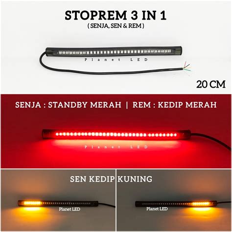 Jual Lampu Led Stop Rem Strip In Senja Sen Stoprem Cm Fleksibel