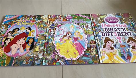 Disney Princess Look & Find series, Hobbies & Toys, Books & Magazines ...