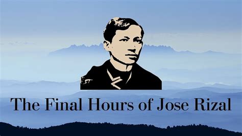 The Final Hours Of Jose Rizal YouTube