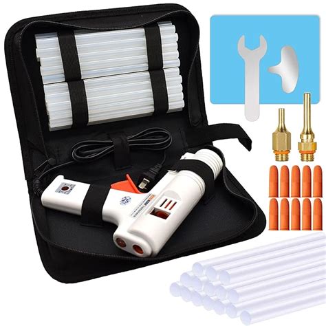 Buy Full Size Hot Glue Gun With Pcs Glue Sticks X And Carry Bag W Temperature