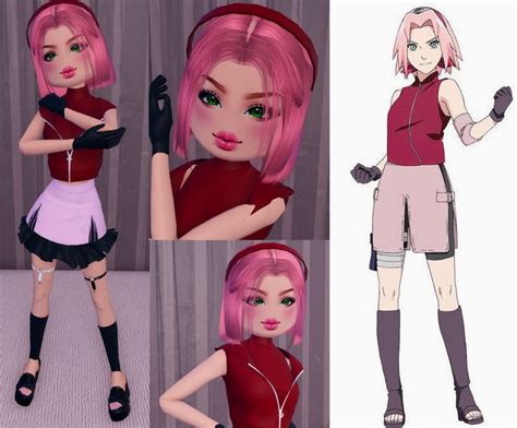 Sakura From Naruto Dress To Impress Sakura Dress Dress To Impress