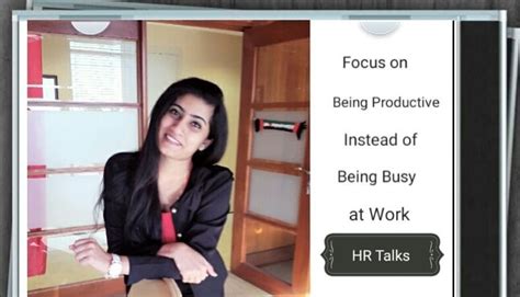 Busy Is Not A Synonym For Productive مشغول ليس كونها منتجة