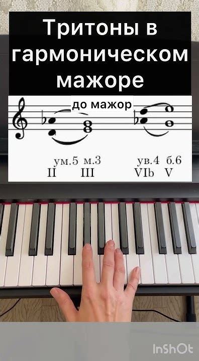 Сольфеджио. Тритоны в гармоническом мажоре. - YouTube