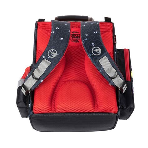 Ghiozdan Scolar Ergonomic St Majewski Hot Wheels Ventilatie Spate