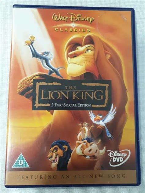 THE LION KING Special Edition DVD 2003 Roger Allers Cert U 1 10