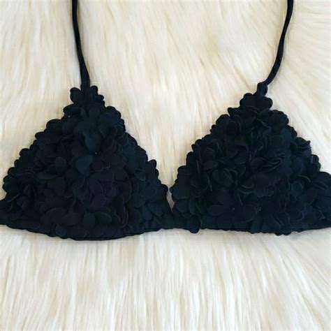 Swim New Sexy D Flowers Brazilian Triangle Bikini Set Poshmark
