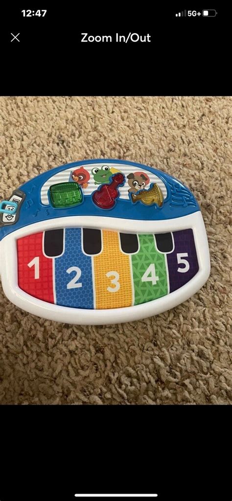 Baby Einstein Discover And Play Piano Educational Development Toy Kick