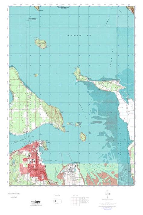 MyTopo Anacortes North, Washington USGS Quad Topo Map