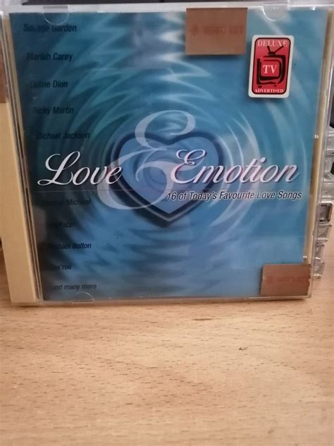 cd love emotion  favourite love song hobbies toys  media