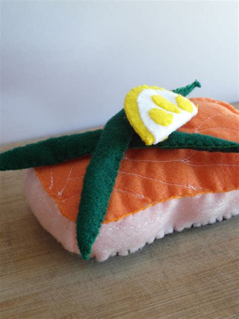 Handmade Felt Salmon Plate - Etsy Canada