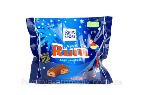 Купить Конфеты с ямайским ромом Ritter Sport Jamaica Rum Knusperstuck ...