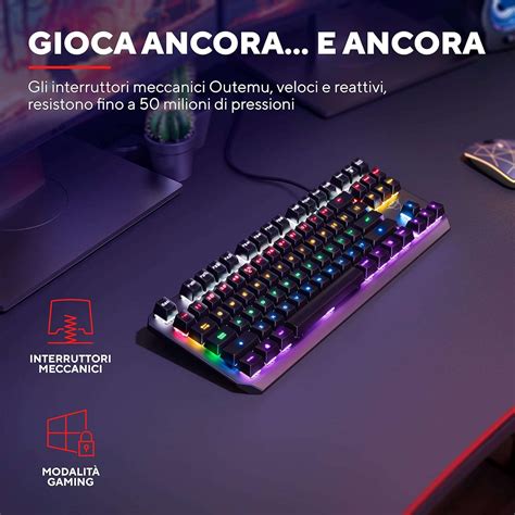 Tastiera Meccanica Compatta Da Gaming Al 20 Su Amazon 29€