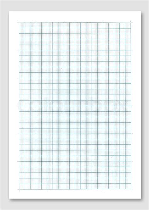 Graph Paper Stock Image Colourbox