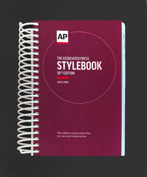 AP Stylebook, 56th Edition