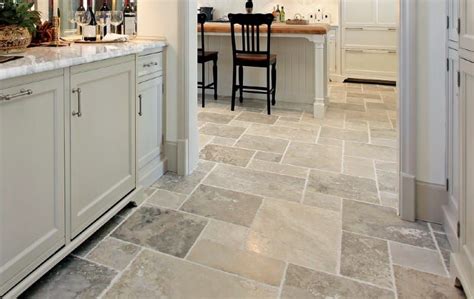 What Is Natural Stone Flooring? Types, Pros & Cons, Cleaning | Ide lantai dapur, Ubin lantai ...