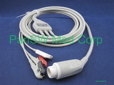 Gallery For Compatible Hp Philips One Piece Five Lead Patient Monitor