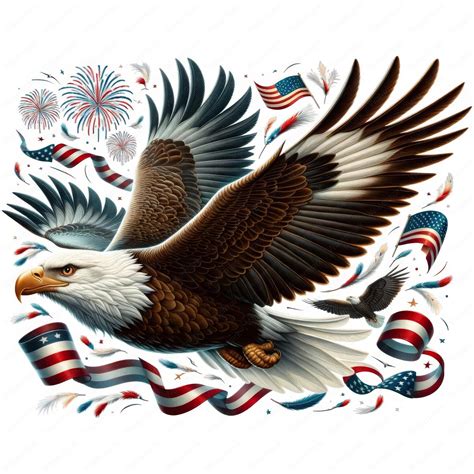 Eagle Clipart Patriotic Eagle Clipart Bundle 10 High-quality Designs Independence Day Art ...