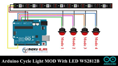 How To Control Ws2812b Addressable Rgb Leds Using Arduino