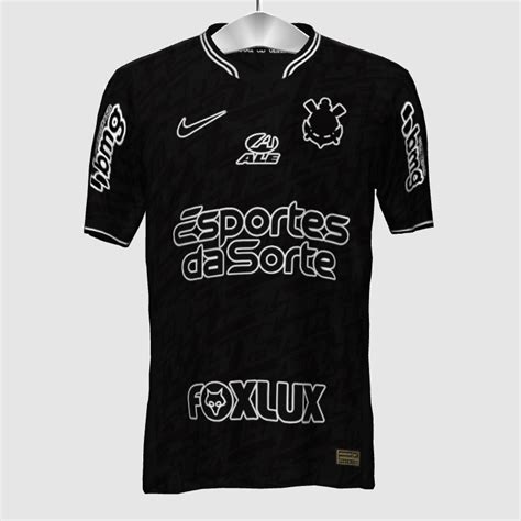 Corinthians Kit Away Concept 2025 26 PES Master Kit Creator Showcase