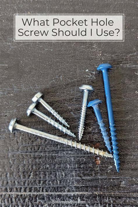 What Is A Pocket Screw at Odessa Francis blog