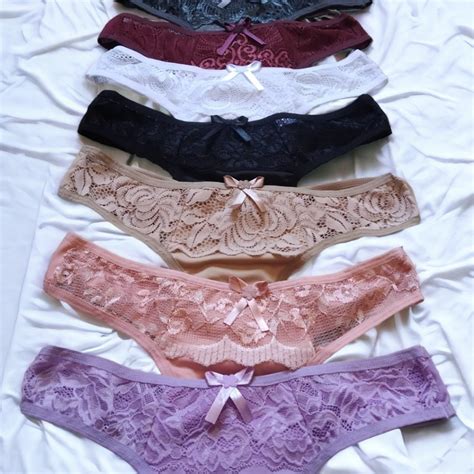 Kit Calcinhas Microfibra E Renda Tanga Fio Lingerie Shopee Brasil