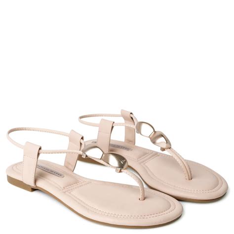 Rasteira Napa Naturale Nude Latte Matelass Conforto Bege