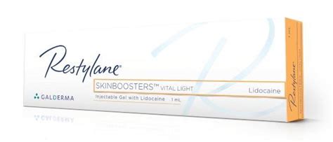 Restylane Skinboosters Vital Light 1ml Replenish Moisture And