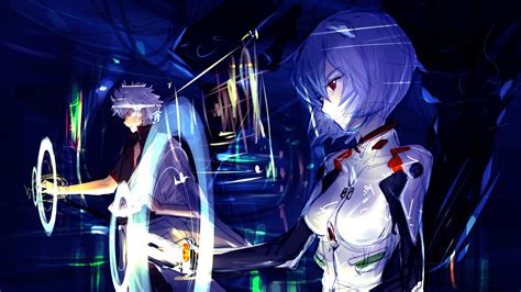 Fond d écran Filles anime Neon Genesis Evangelion Ayanami Rei