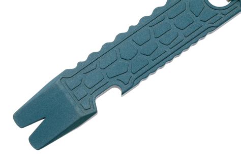 Lex Custom Edc Prybar Prylh185 Lizard Blue Titanium Pry Bar Tool Advantageously Shopping At