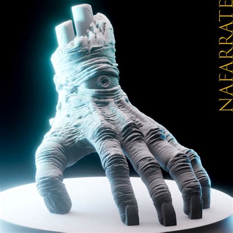 3d Printable Crawling Hand By Nafarrate Designs
