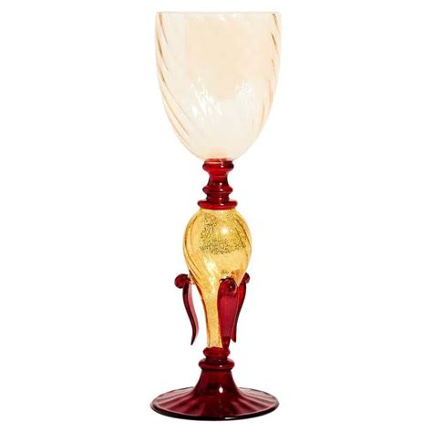 Venetian Glass Goblets For Sale At 1stdibs