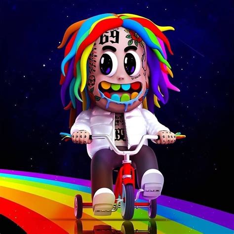 Tekashi 6ix9ine Tutoriais De Desenho Anime Imagem De Fundo Para Iphone Desenhos Para Papel