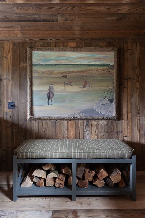 Folk Art Cowboy Landscape Studio Hám