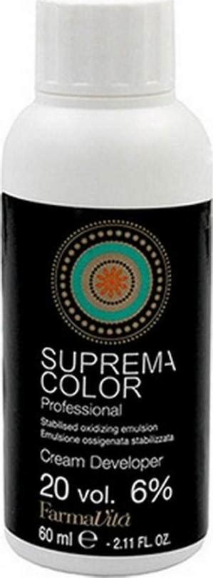 FarmaVita Suprema Color Cream Developer Oxidizer 20 Vol 6 60ml Price