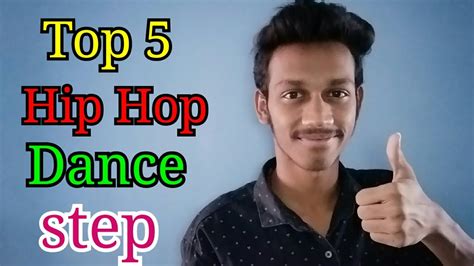 Top 5 Hip Hop Dance Steps For Beginners Hip Hop Dance Moves Tutorial Youtube