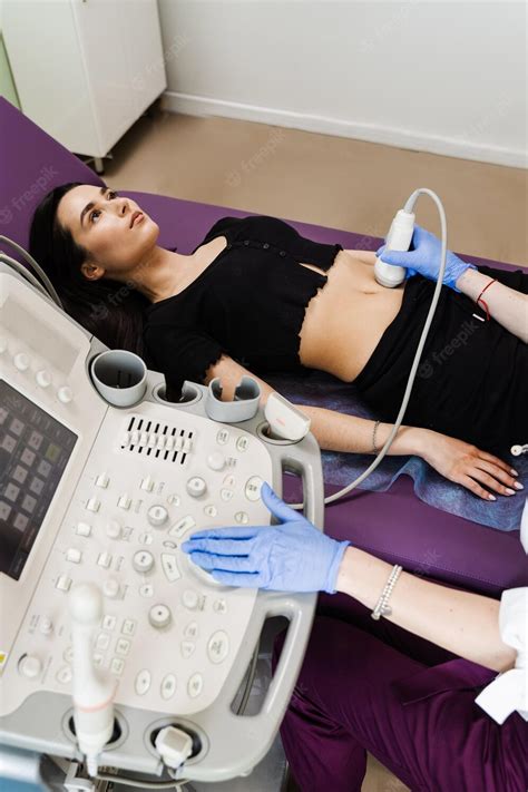 Premium Photo | Abdominal ultrasound for examination of tumors cysts ...