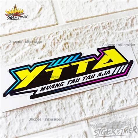 Jual STIKER YTTA | Shopee Indonesia