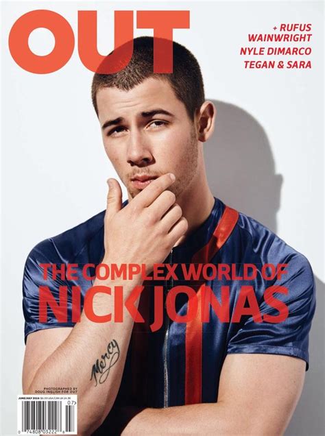 Nick Jonas Capa Da Nova Edi O Da Revista Gay Out