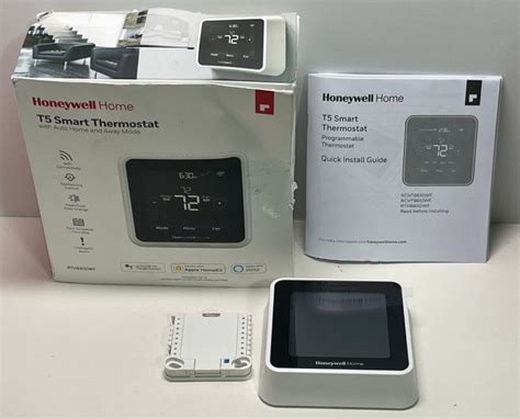 Honeywell Home T5 Smart Thermostat With Auto Home And Away Mode Values