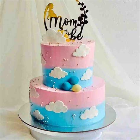 2 Tier Baby Shower Cake