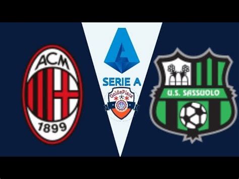 MILAN X SASSUOLO AO VIVO CAMPEONATO ITALIANO 29 01 2023 NARRAÇÃO