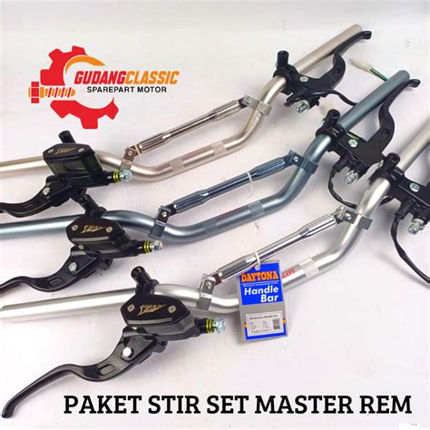 Jual Paket Stang Stir Day Set Master Rem Agras Gl Cb Tiger Mp Universal