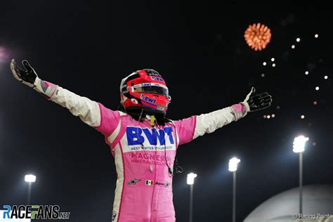 Sergio Perez Racing Point Bahrain International Circuit